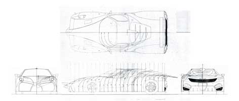 Photo of ESAMI 2011 DISEGNO DI CARROZZERIA – Dagli studenti di Ingegneria del Veicolo di Modena, ancora una proposta Ferrari