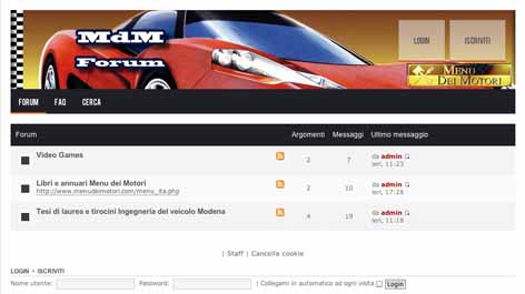 Photo of NUOVO FORUM MdM: dedicato a Ingegneria del veicolo, agli annuari MdM ed ai “driving games”