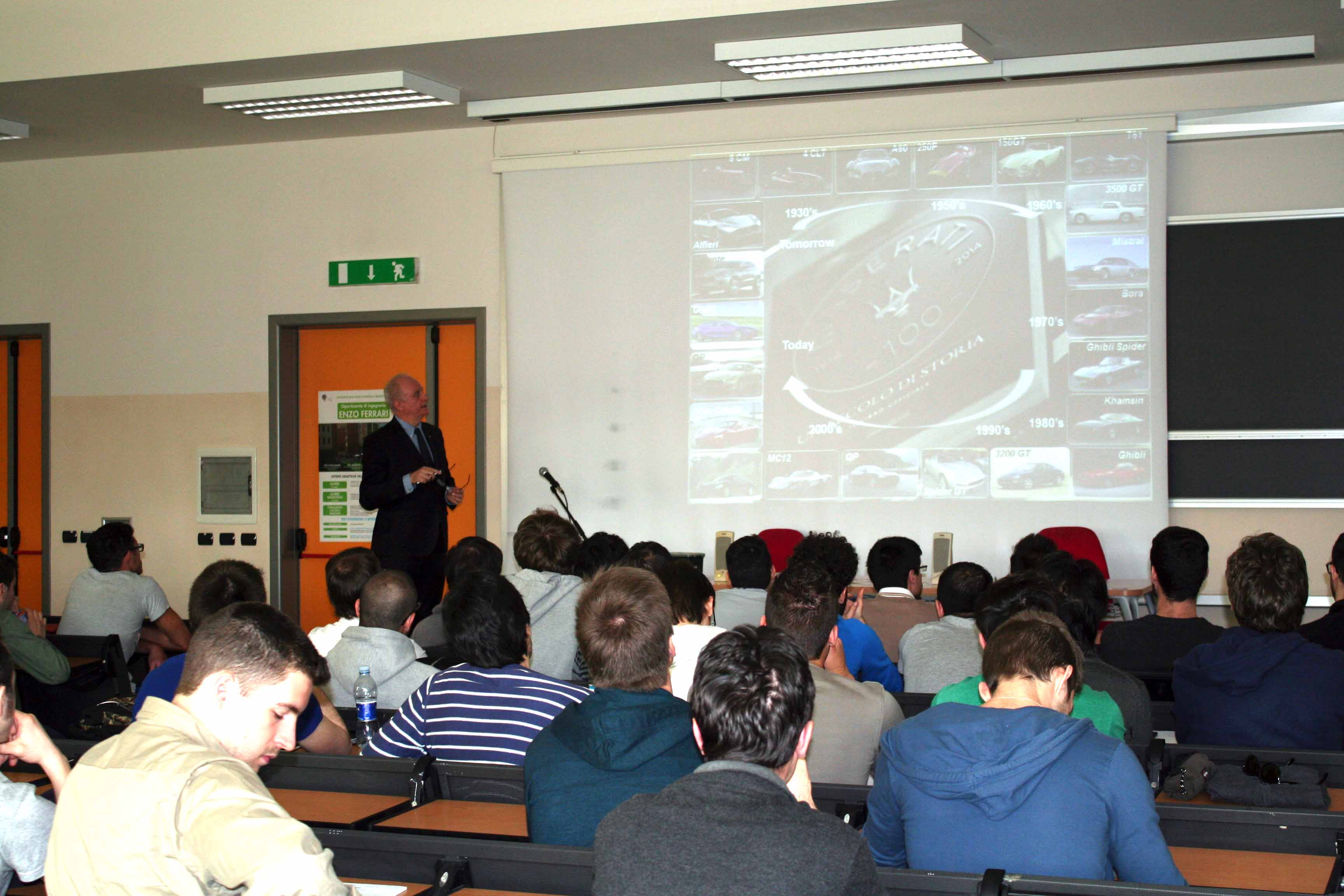 Photo of 8 MAGGIO – SEMINARIO MASERATI IN OCCASIONE DEL 25° DEL DIPARTIMENTO DI INGEGNERIA A MODENA