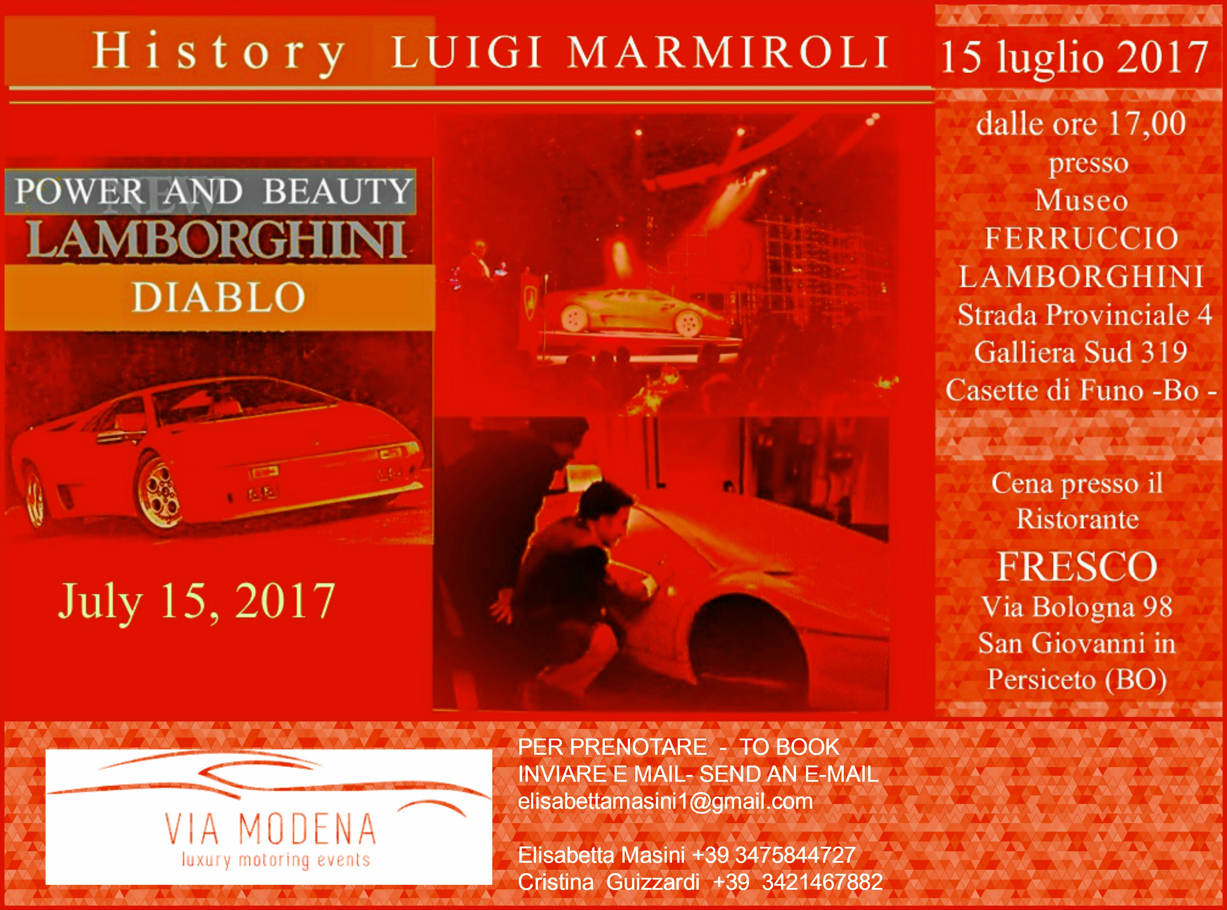 Photo of L’ing. Luigi Marmiroli racconta la storia della nascita della Lamborghini Diablo – sabato 15 luglio al Museo Lamborghini