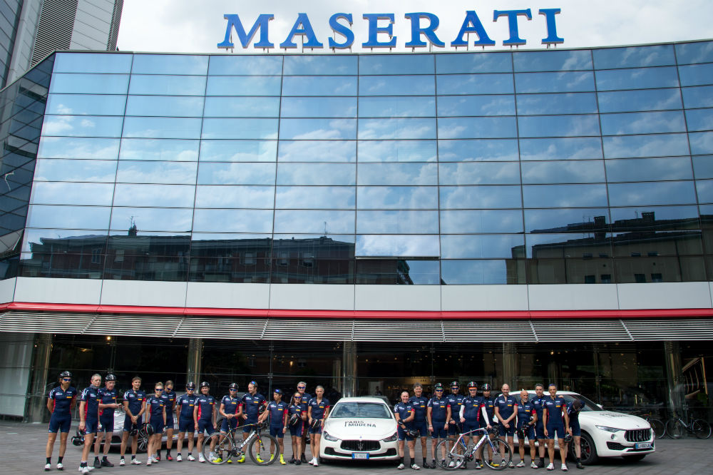 Photo of MASERATI: TAPPA FINALE DEL TOUR BENEFICO PARIGI – MODENA 2017