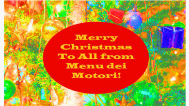 Photo of Merry Christmas To All from “Menu dei Motori”!
