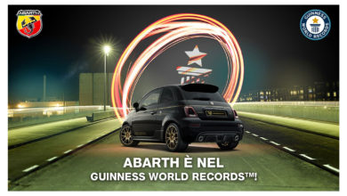 Photo of Abarth ottine un Guinnes World Record