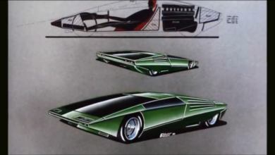 Photo of VIDEO Collection – Fabrizio Ferrari – ISSAM sketches dream and sport cars (1987-89)