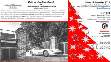 Photo of VIA MODENA Luxury Motoring Events organizza la cena di Natale