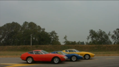Photo of VIDEO – Ferrari Daytona, Maserati Ghibli, Lamborghini Miura