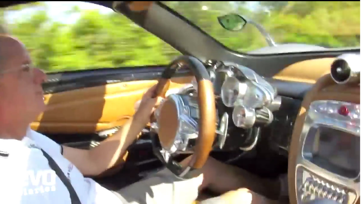 Photo of VIDEO – Test drive Huayra with Horacio Pagani …