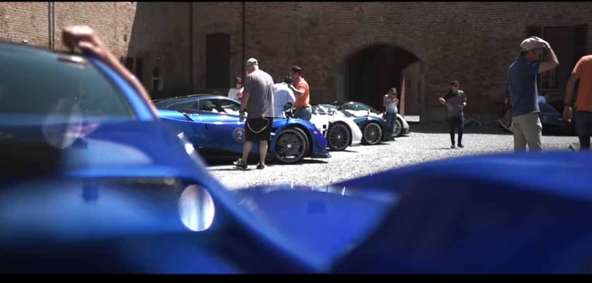 Photo of Pagani meeting at Vanishing Point (2018)