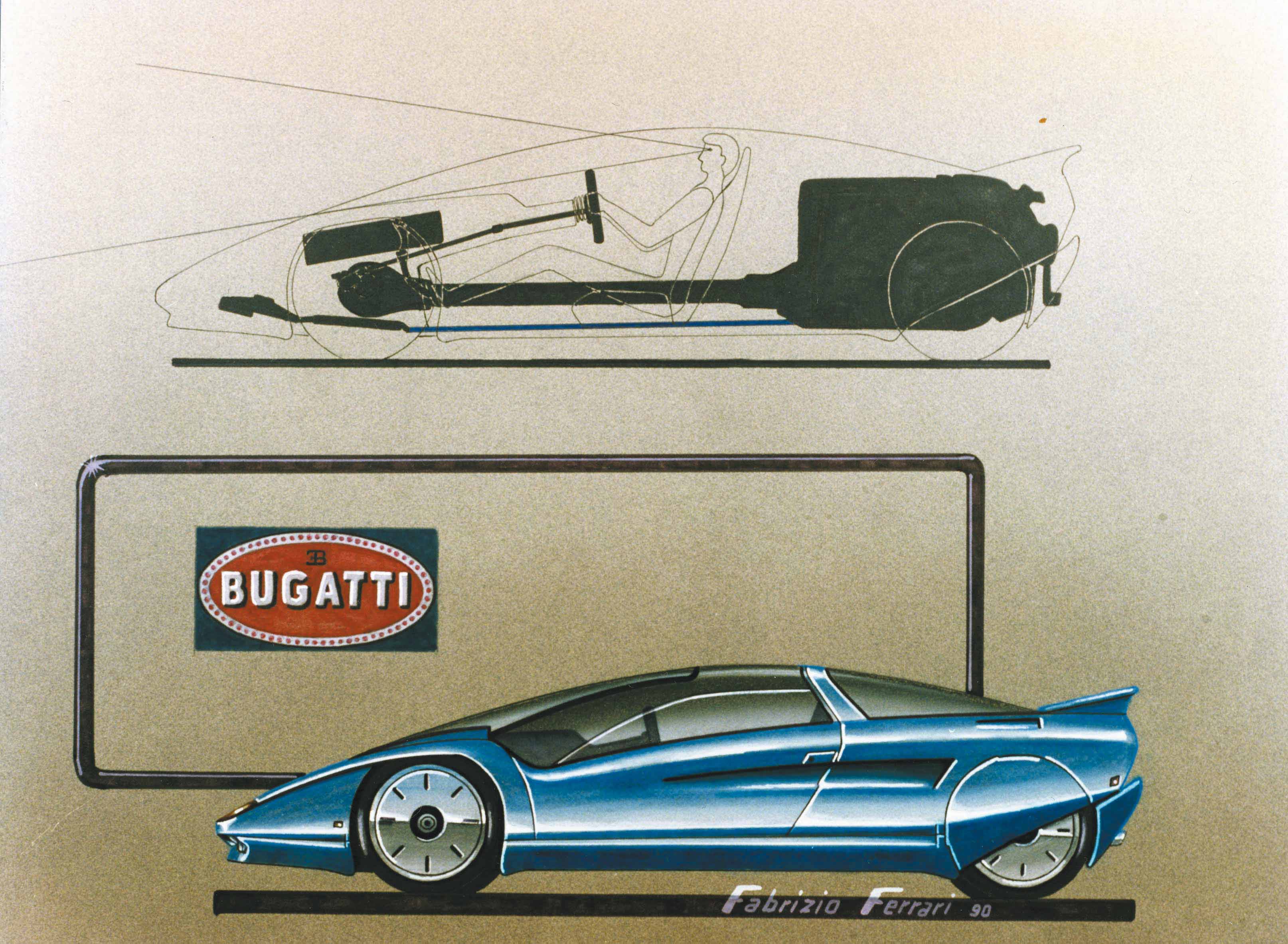 Photo of VIDEO DESIGN History – Fabrizio Ferrari 1990s design: Bugatti, MCA Centenaire e Cizeta