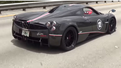 Photo of VIDEO – Pagani Huayra BC Macchina Volante “flying machine” Blue BEAST delivery to Pagani Miami