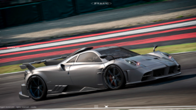 Photo of PAGANI IMOLA. Named after the racetrack on which it was modeled and fine-tuned