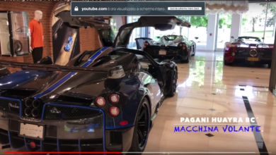 Photo of VIDEO – Checking out the 1 of 20 Pagani Huayra BC “Macchina Volante”