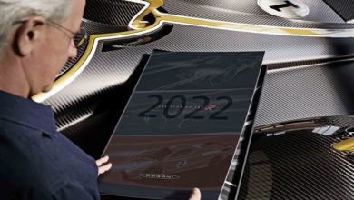 Photo of PAGANI PRESENTS ITS 2022 CALENDAR: A YEAR IN THE COMPANY OF THE HUAYRA R