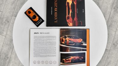 Photo of Sixty years of history in the book “LAMBORGHINI” published by Rizzoli