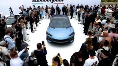 Photo of Lamborghini unveils all-electric 4th Model Concept during The Quail, A Motorsports Gathering